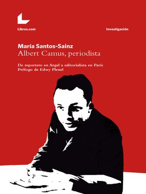 cover image of Albert Camus, periodista